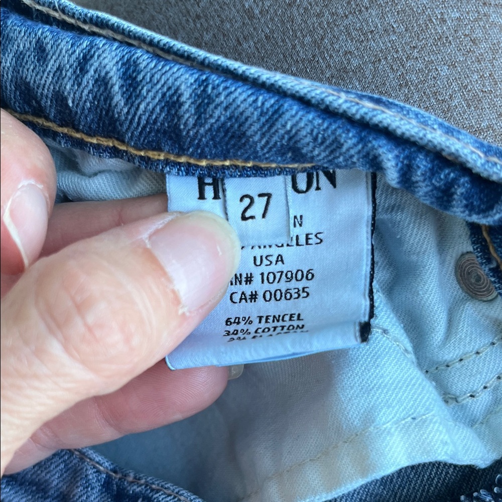 EUC Hudson Jeans Distressed Blue Skinny Jeans - Picture 14 of 16